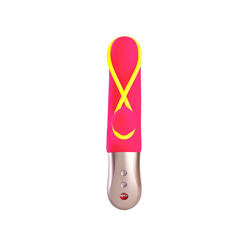 FUN FACTORY - AMORINO PINK/FLUO YELLOW 8 