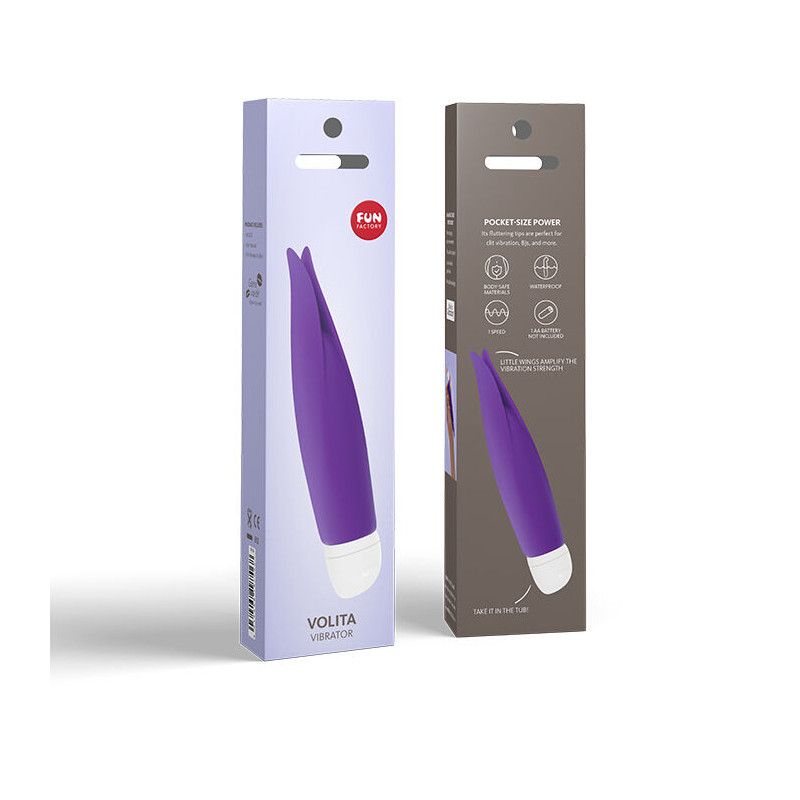 FUN FACTORY - VIBRATORE VOLITA SLIM VIOLA 1 