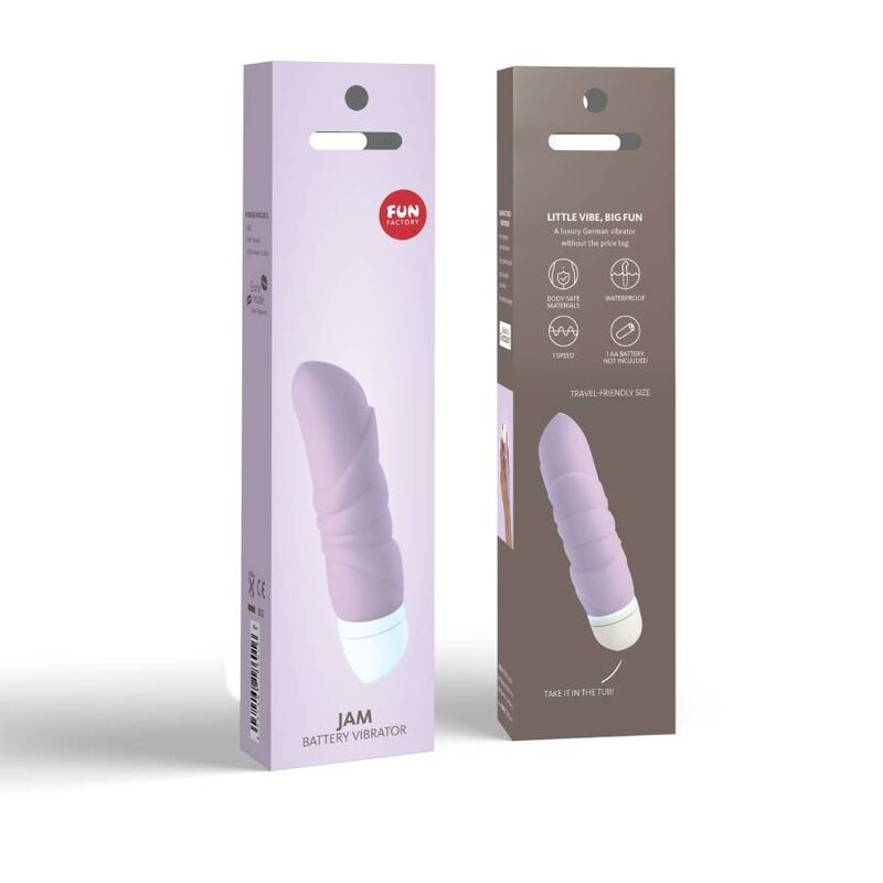 FUN FACTORY - JAM VIBRATEUR PASTEL LILAS 2 