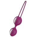 FUN FACTORY - SMARTBALLS DUO WHITE/GRAPE 1 