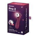 SATISFYER - PRO 2 GENERACIÓN 3 VIN ROUGE BLUETOOTH ET APPLICATION 6 