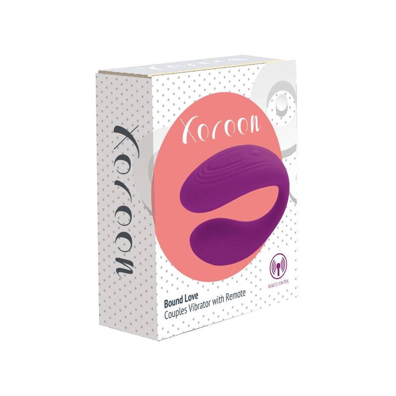 XOCOON - GEBUNDENER VIBRATOR FÜR LIEBESPAARE, LILA 8 