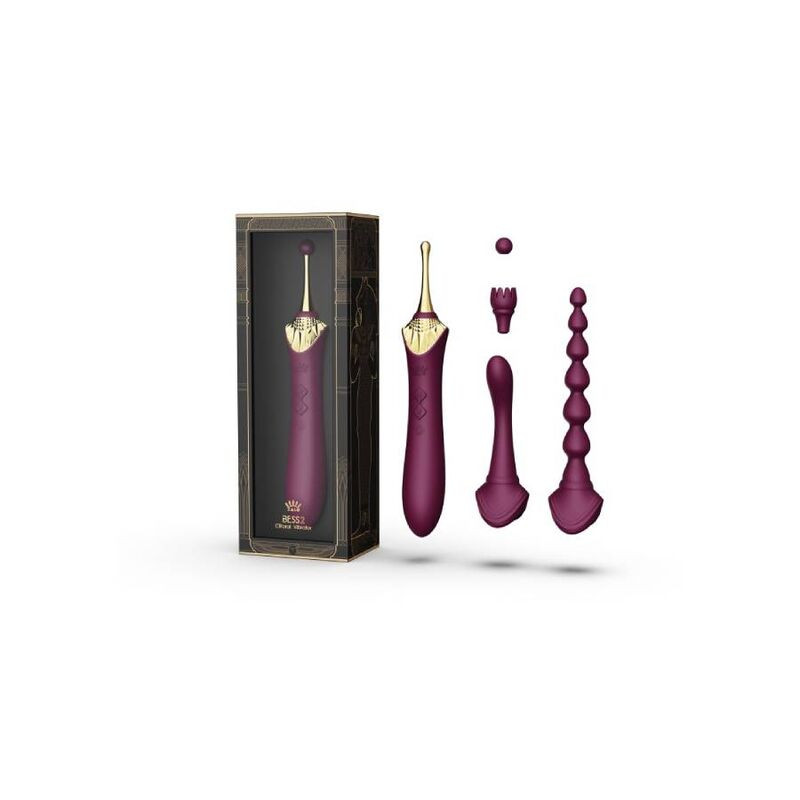 ZALO - BESS 2 CLITORAL MASSAGER PURPLE 13 