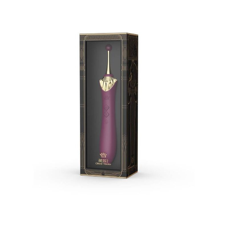 ZALO - BESS 2 CLITORAL MASSAGER PURPLE 14 