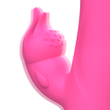 INTENSE - VIBRATEUR JULIO RABBIT SILICONE ROSE 4 