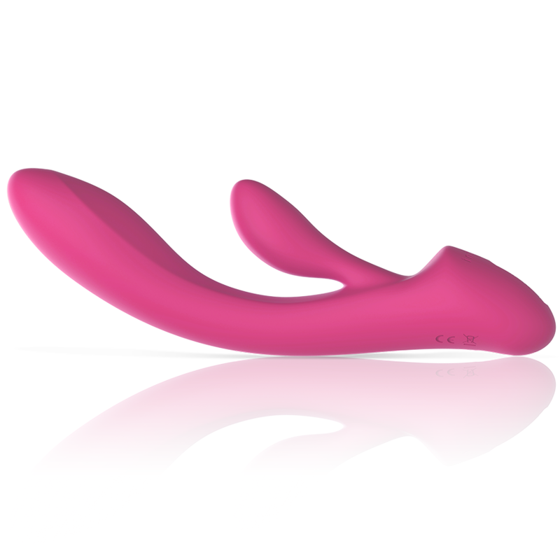 INTENSE - LUIGI RABBIT VIBRATOR PINK LIQUID SILICONE 5 