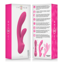 INTENSE - LUIGI RABBIT VIBRATOR PINK LIQUID SILICONE 7 