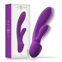 INTENSE - VIBRATORE LUIGI RABBIT SILICONE LIQUIDO VIOLA 1 