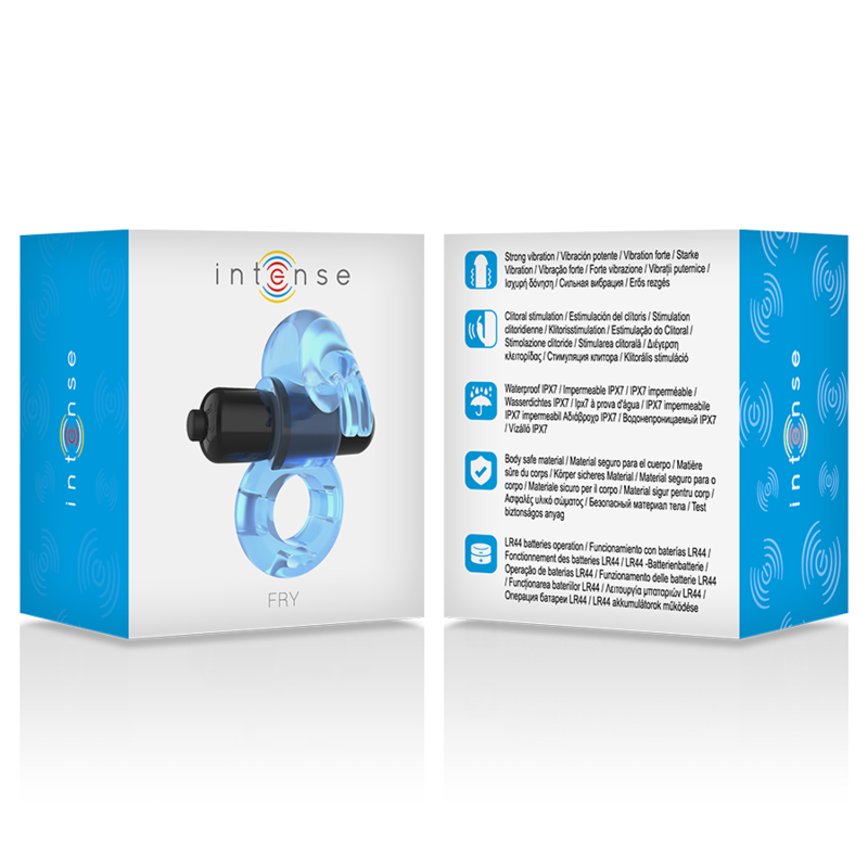 INTENSE - FRY BLUE VIBRATING RING 5 