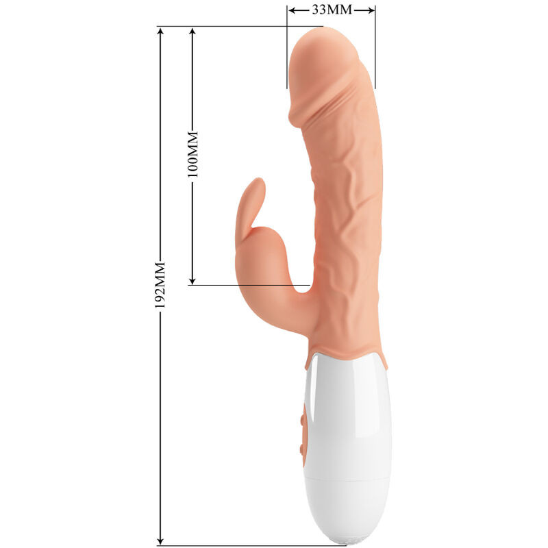 PRETTY LOVE - OSTERHASEN-VIBRATOR MIT STIMULATOR 6 