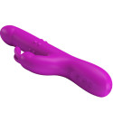 PRETTY LOVE - VIBRATORE REESE CON ROTAZIONE VIOLA 4 