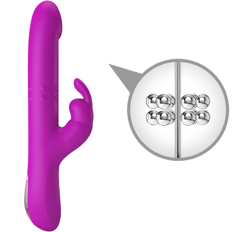 PRETTY LOVE - REESE VIBRATOR WITH PURPLE ROTATION 7 