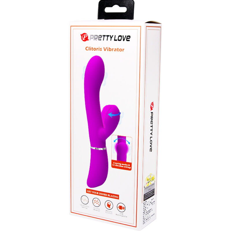 PRETTY LOVE - VIBRATEUR STIMULATEUR CLITORIS 6 