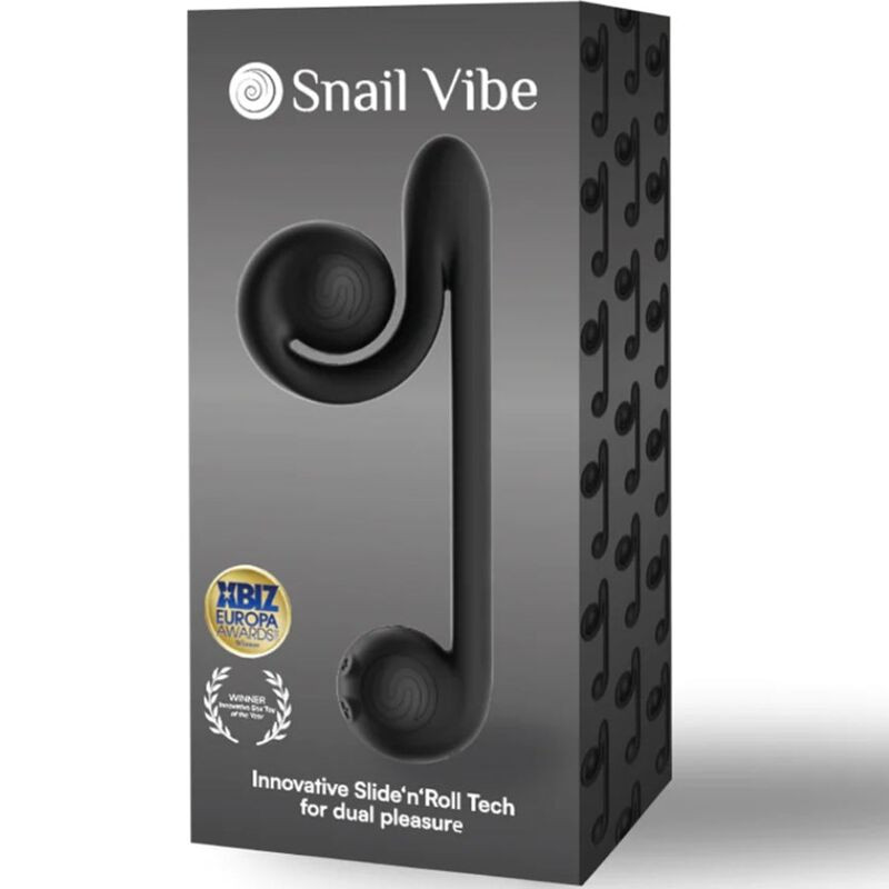 SNAIL VIBE - VIBRATORE MULTIAZIONE NERO 3 