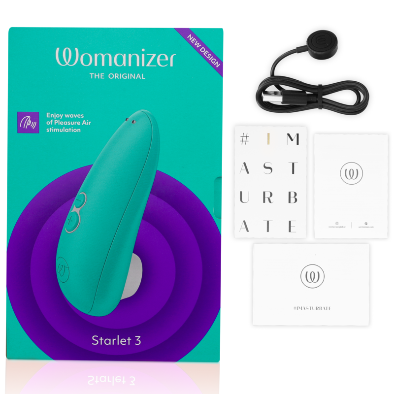 WOMANIZER - STIMOLATORE CLITORALE STARLET 3 TURCHESE 5 