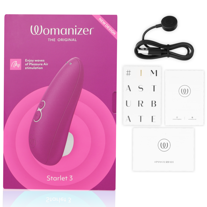 WOMANIZER - STARLET 3 CLITORAL STIMULATOR VIOLET 5 