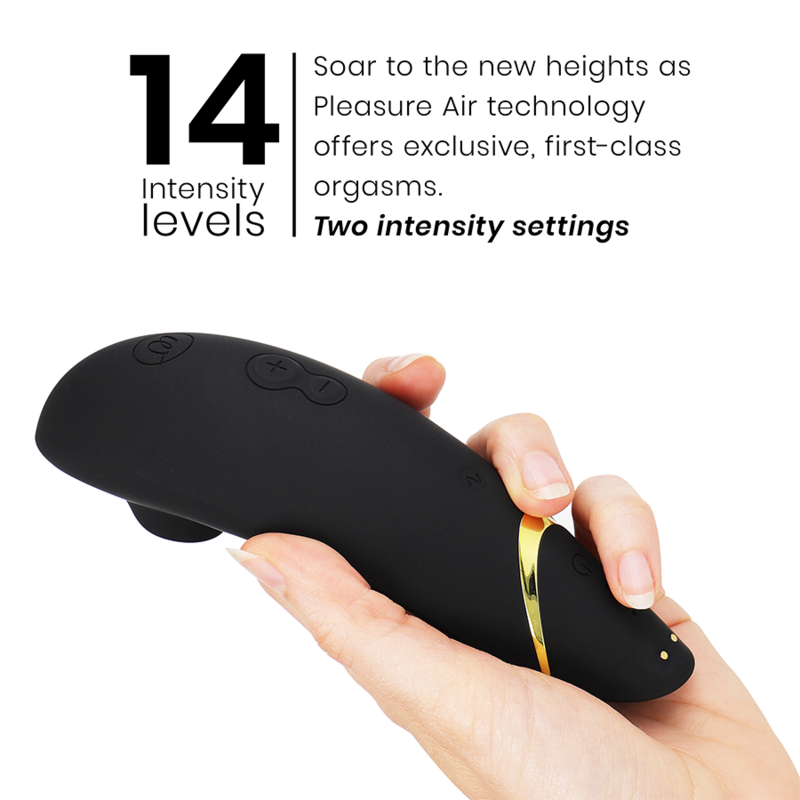 WOMANIZER - PREMIUM 2 CLITORAL STIMULATOR BLACK 4 