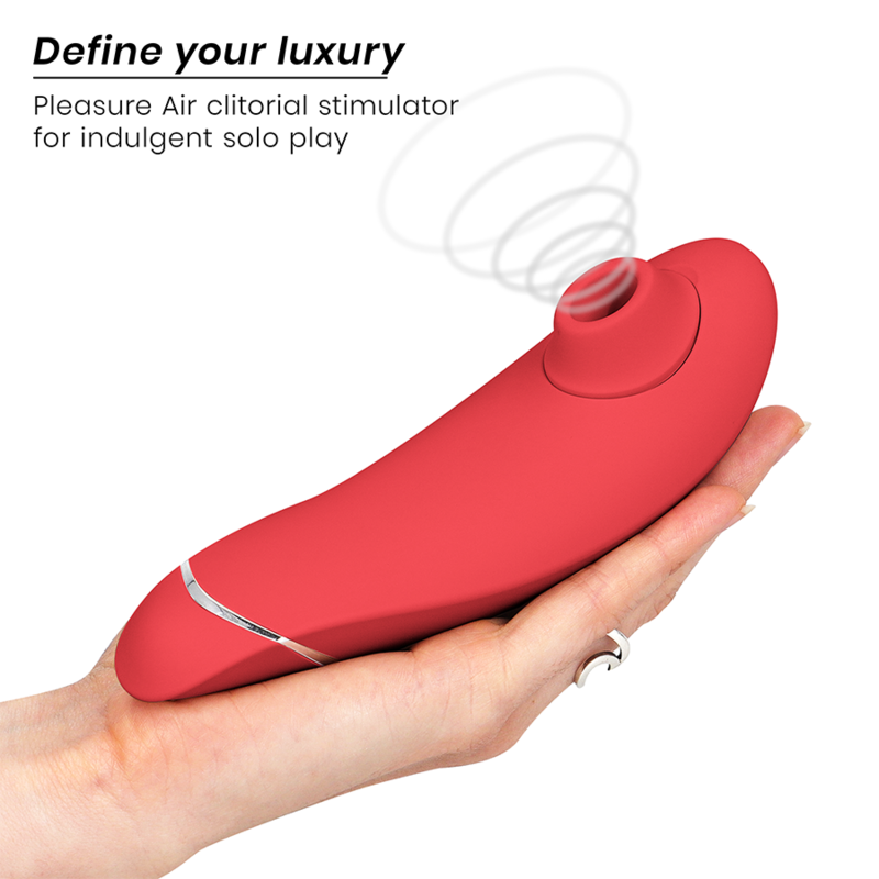 WOMANIZER - PREMIUM 2 CLITORAL STIMULATOR RASPBERRY 2 