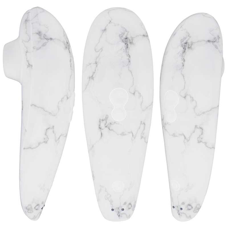 WOMANIZER - MARILYN MONROE CLASSIC 2 CLITORAL STIMULATOR WHITE MARBLE 1 