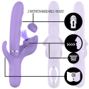 INTENSE - BILLIE MULTIFUNCTION RECHARGEABLE VIBRATOR SUCTION & PULSING PURPLE 2 