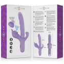 INTENSE - VIBRATORE MULTIFUNZIONE RICARICABILE BILLIE ASPIRANTE E PULSANTE VIOLA 5 