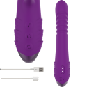 INTENSE - VIBRATEUR RECHARGEABLE MULTIFONCTION IGGY UP & DOWN AVEC STIMULATEUR CLITORAL VIOLET 4 