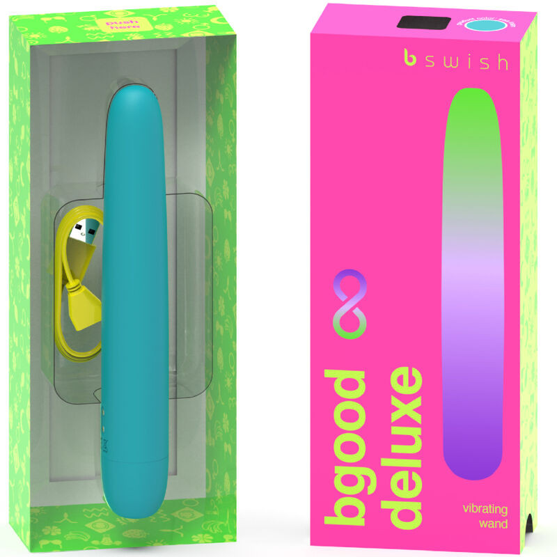 B SWISH - VIBRATEUR RECHARGEABLE B SWISH - BGOOD INFINITE DELUXE SILICONE BLEU 1 