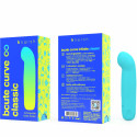 B SWISH - BCUTE CURVE INFINITE KLASSISCHER WIEDERAUFLADBARER VIBRATOR AUS BLAUEM SILIKON 2 