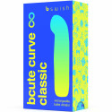 B SWISH - BCUTE CURVE INFINITE CLASSIC RECHARGEABLE VIBRATOR BLUE SILICONE 3 