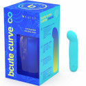 B SWISH - BCUTE CURVE INFINITE CLASSIC LIMITED EDITION BLUE SILICONE RECHARGEABLE VIBRATOR 3 