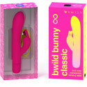 B SWISH - BWILD BUNNY INFINITE KLASSISCHER WIEDERAUFLADBARER VIBRATOR ROSA SILIKON 1 