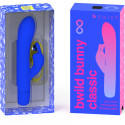 B SWISH - BWILD BUNNY INFINITE KLASSISCHER WIEDERAUFLADBARER VIBRATOR AUS BLAUEM SILIKON 1 