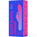 B SWISH - BWILD BUNNY INFINITE CLASSIC VIBRATORE RICARICABILE IN SILICONE BLU 3 