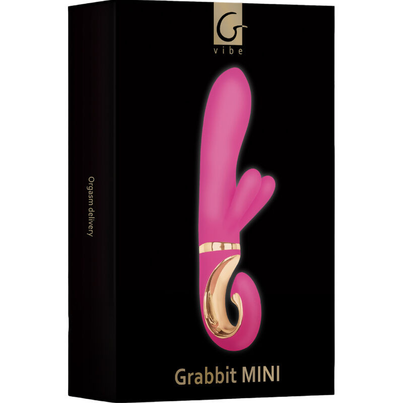 G-VIBE - GRABBIT MINI ROSA SILIKONVIBRATOR 2 