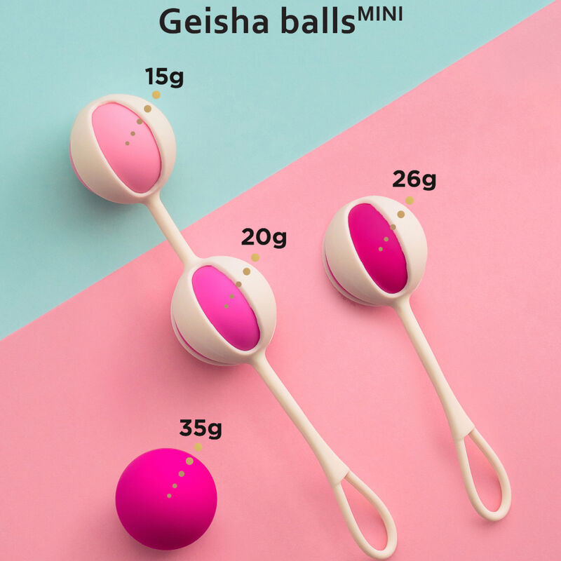 G-VIBE - SET 4 GEISHA BALLS MINI PURPLE 1 