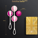 G-VIBE - SET 4 GEISHA BALLS MINI PURPLE 2 