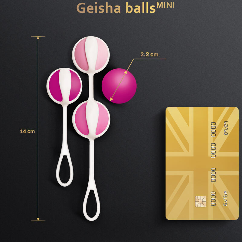 G-VIBE - SET 4 BOULES DE GEISHA MINI VIOLET 2 