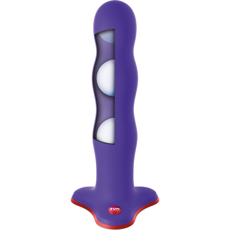 FUN FACTORY - BOUNCER DILDO FLASHY PURPLE 2 