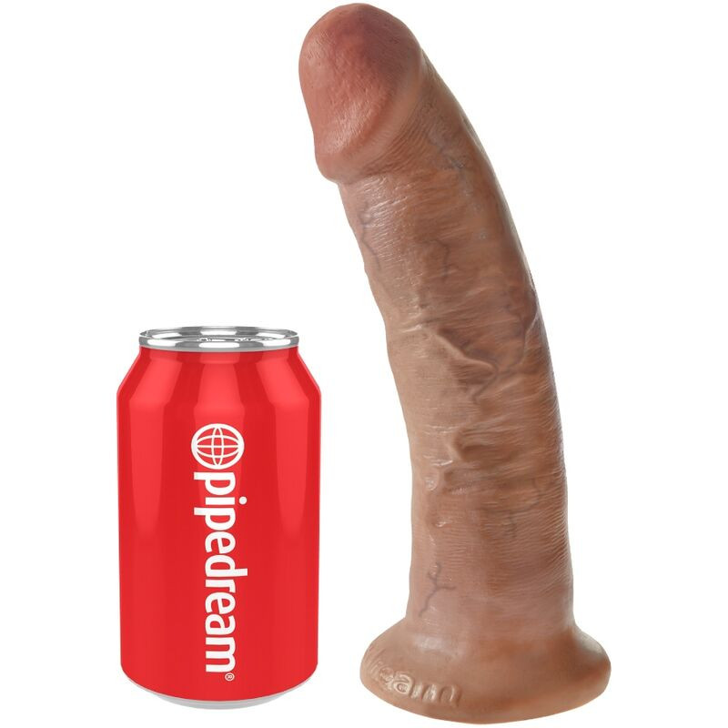 KING COCK - REALISTIC PENIS 21.7 CM CARAMEL 4 