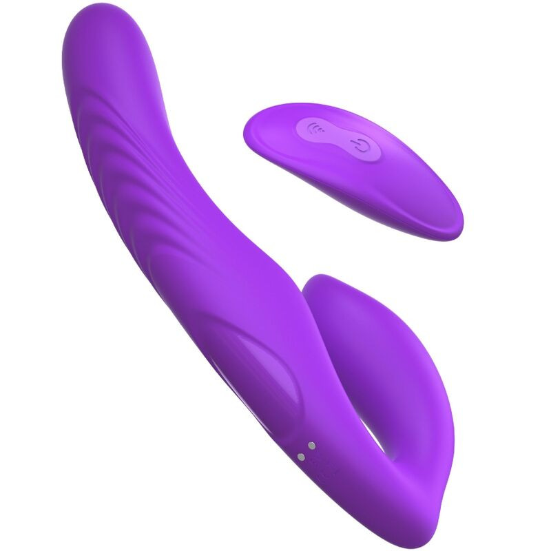 FANTASY FOR HER - DOPPELPENETRATIONSVIBRATOR MIT FERNBEDIENUNG, 9 VIOLETTE STUFEN 1 