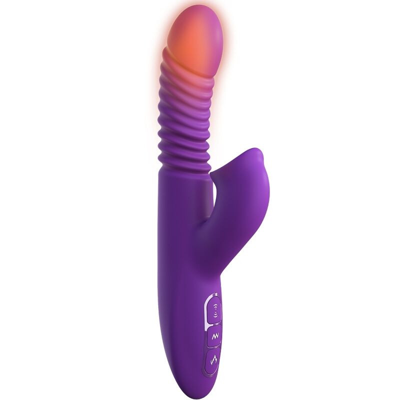 FANTASY FOR HER - CLITORIS STIMULATOR WITH HEAT OSCILLATION AND VIBRATION FUNCTION VIOLET 1 