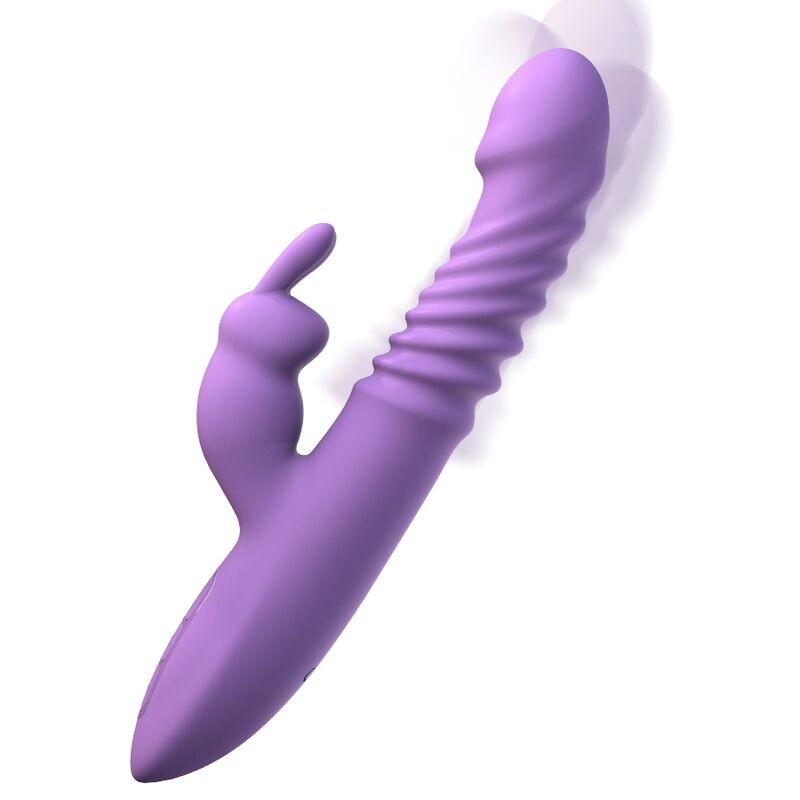 FANTASY FOR HER - STIMULATEUR DE CLITORIS DE LAPIN AVEC FONCTION CHALEUR OSCILLATION ET VIBRATION VIOLET 1 