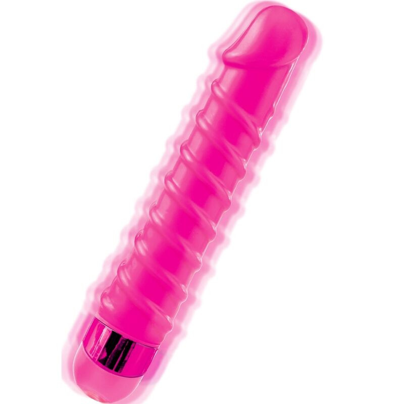 CLASSIX - CANDY TWIRL VIBRIERENDES MASSAGER 16,5 CM ROSA 1 