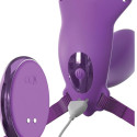 FANTASY FOR HER - PETTORINA G-SPOT BUTTERFLY CON VIBRATORE, RICARICABILE E TELECOMANDO VIOLA 2 