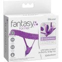 FANTASY FOR HER - PETTORINA G-SPOT BUTTERFLY CON VIBRATORE, RICARICABILE E TELECOMANDO VIOLA 4 