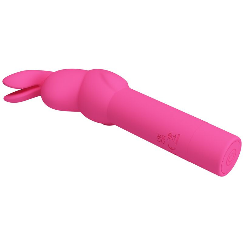 PRETTY LOVE - VIBRATEUR EN SILICONE LAPIN GERARDO FUSCHIA 2 