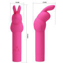 PRETTY LOVE - VIBRATEUR EN SILICONE LAPIN GERARDO FUSCHIA 6 