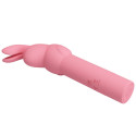 PRETTY LOVE - VIBRATEUR EN SILICONE LAPIN ROSE GERARDO 3 