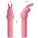 PRETTY LOVE - VIBRATEUR EN SILICONE LAPIN ROSE GERARDO 6 