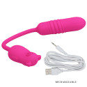 PRETTY LOVE - NOBIKUMA PINK SILICONE VIBRATING BULLET 4 